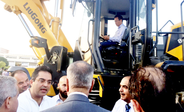 炮火中的盛會(huì)　柳工參加敘利亞大馬士革國際展見聞