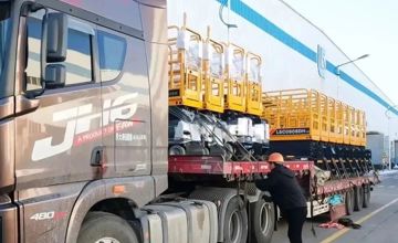 88臺高空作業(yè)平臺交付，打響2024年“開門紅”！