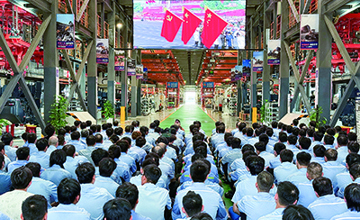 柳工集團黨委組織集中收看紀(jì)念中國人民抗日戰(zhàn)爭暨世界反法西斯戰(zhàn)爭勝利80周年大會